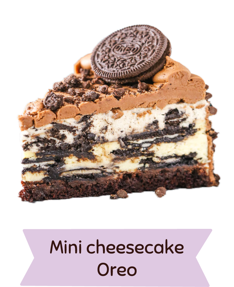 mini cheesecake oreo