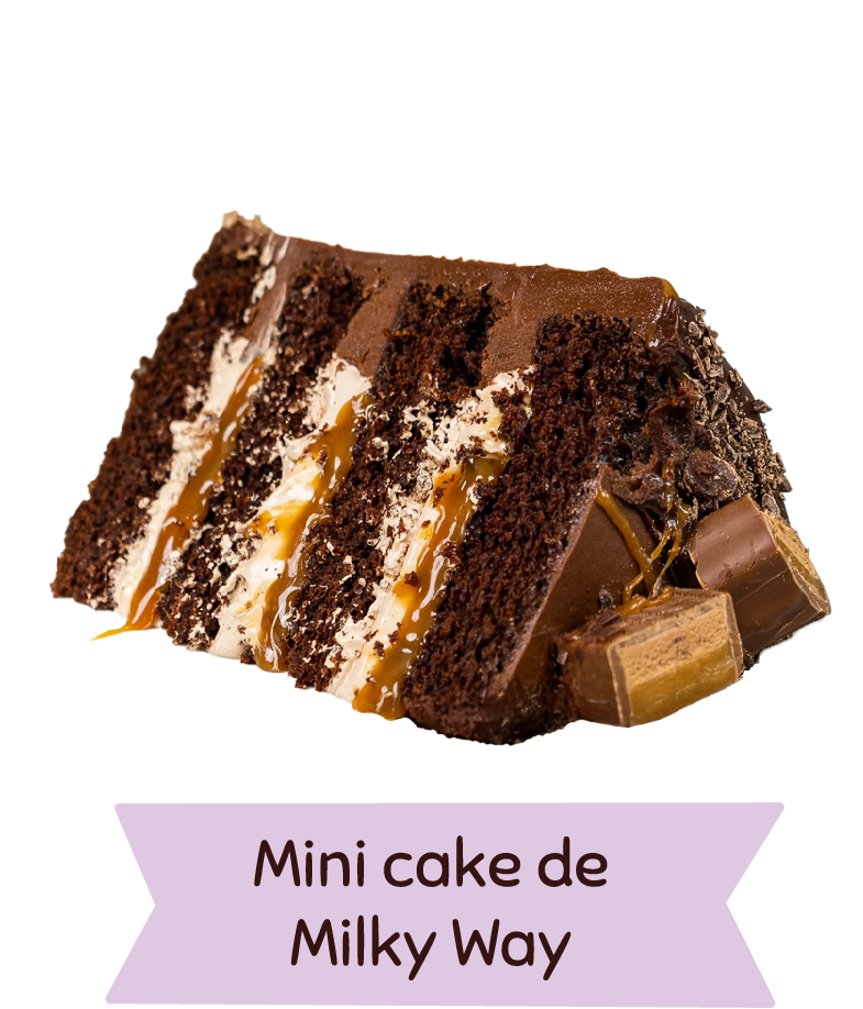 mini cake milky way